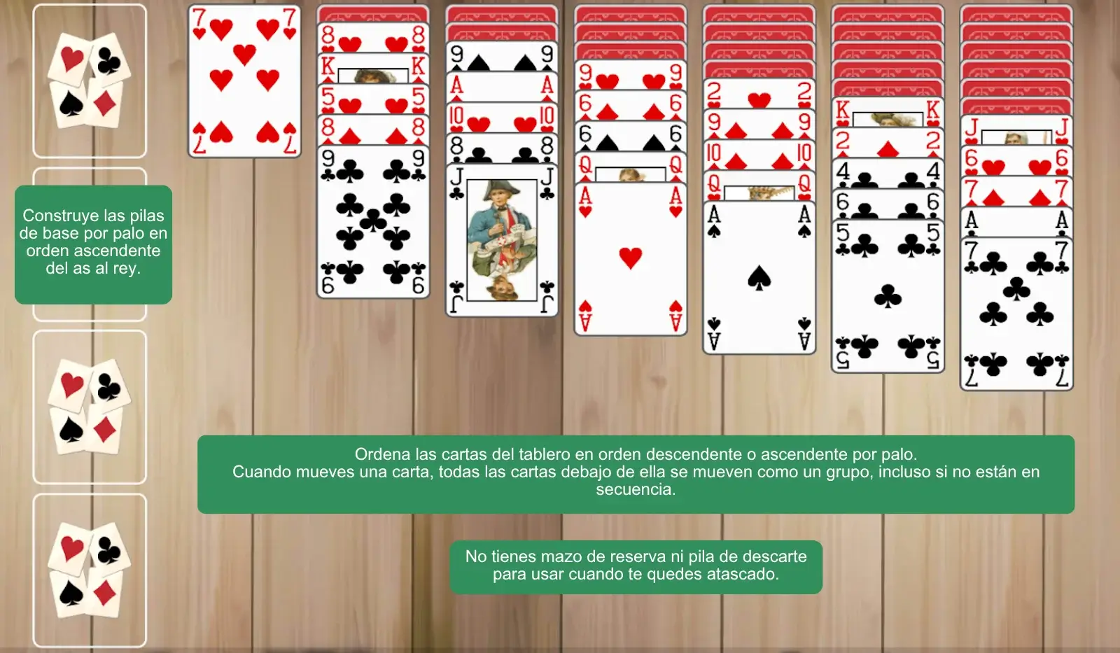 Configuración del Alaska Solitario 